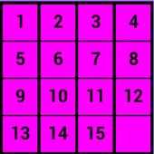 Classic 15 Square Puzzle Game 3.1