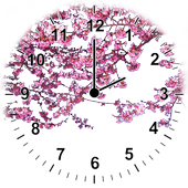 Sakura Analog Clock 2.0