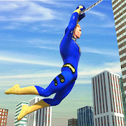 Flying Ninja Rope Hero Crime 4.1