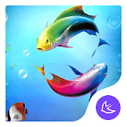 Cartoon  Lovely Fishes-APUS La 568.0.1001