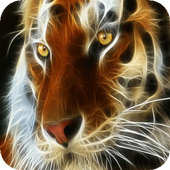 Sparkling tiger live wallpaper 2.1