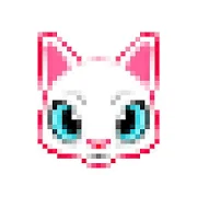 Cat Pixel Art Paint by Numbers 