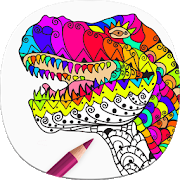 com.dinosaurcoloringpages.adultcolouringbooks icon
