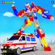 Ambulance Dog Robot Car Game 90