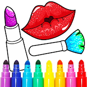 Beauty Makeup: Glitter Coloring Game for Girls 4.0