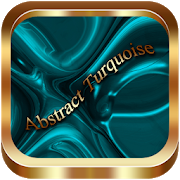 Abstract Turquoise Go Launcher v.3.5.