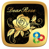 Dear Rose GO Launcher Theme v1.0