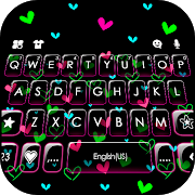 com.ikeyboard.theme.shiny.neon.hearts icon