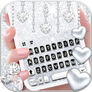 Silvery Glitter Keyboard Theme 8.7.1_0621