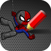 Spider Boy Coloring Game Kids 1.0