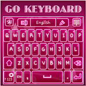 Go Keyboard Fairy Pink 1.0