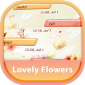 GO SMS Lovely Flowers 1.9