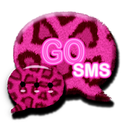 Leopard Pink theme for GO SMS 1.0