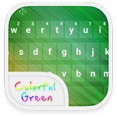 Emoji Keyboard-Colorful Green 1.0
