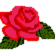 Flowers Pixel Art Coloring 4.3