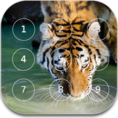 Tiger password Lock Screen 1.2
