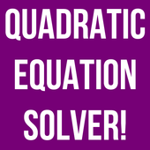 Quadratic Solver Exact Answer 1.8