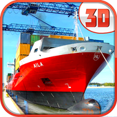 Heavy Crane Cargo Ship Sim 3D 1.0.6