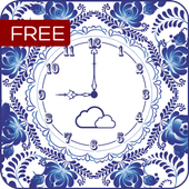 FREE Beautiful Flower Clock 1.03