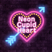 jp.co.a_tm.android.plus_neon_cupid_heart icon