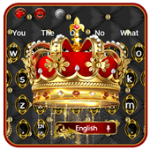 Royal Luxury Crown Keyboard Theme 10001002
