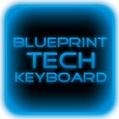 Blue Tech Keyboard Skin 1.0