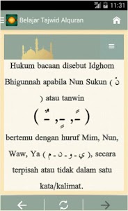 Belajar Tajwid Al-Qur'an 3.3.0 screenshot 3