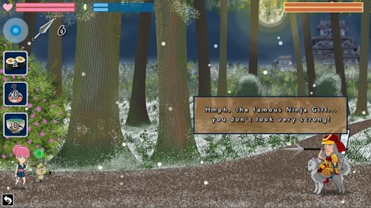 Ninja Girl: Throwing RPG  screenshot 5