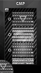 Black and White Keyboard 2.7 screenshot 4