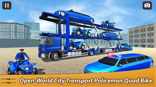 Police Vehicle Truck Transport  screenshot 13