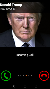 Fake Call Donald Trump 1.2 screenshot 2