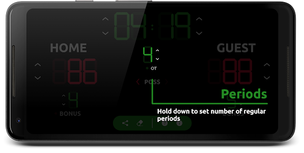 Basketball Scoreboard 1.4.1 screenshot 5