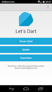 Let's Dart Scoreboard 1.7.1 screenshot 1