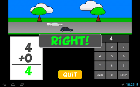 Racing Addition Kids Math Lite 1.0.8 screenshot 10