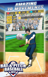 Bat & Pitch Baseball 2017  screenshot 1