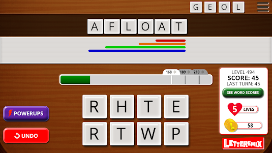 Letteremix, the Word Game 1.0070 screenshot 9