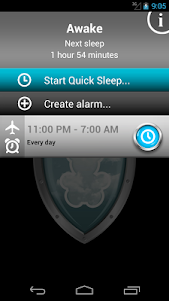 Safe Sleep - Alarm Clock !  screenshot 1