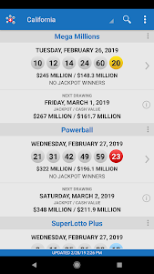 Lotto Results - Lottery in US  screenshot 1