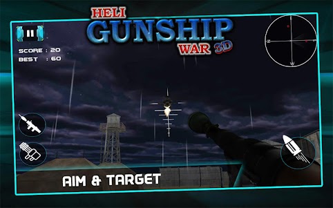 Heli Gunship War 3D 1.0 screenshot 2