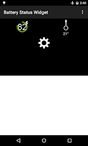 widget for battery status 1.0 screenshot 5