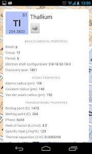 Periodic Table 2.3.0 screenshot 3