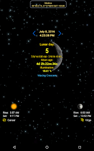 Moon Calendar Plus 4.0 screenshot 9