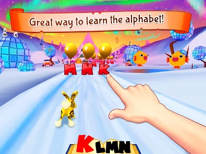 Wonder Bunny Alphabet Race 1.0.0 screenshot 2