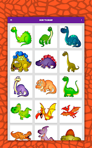 How to draw cute dinosaurs ste 3.2 screenshot 19
