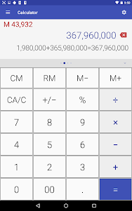 Calculator 1.0.6 screenshot 7