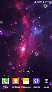 Glowing Stars Live Wallpaper 1.2 screenshot 2