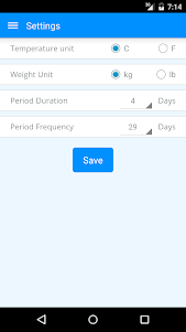 Menstrual Calendar  screenshot 5