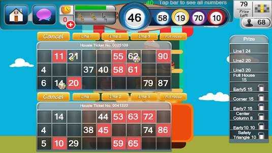 Housie Super: 90 Ball Bingo 2.6.1 screenshot 8