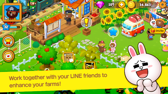 LINE BROWN FARM 4.1.1 screenshot 2