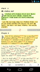 Amharic  Bible - መጽሐፍ ቅዱስ 7.8.9 screenshot 6